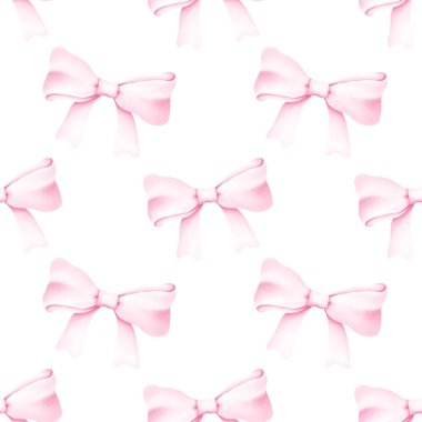 Suluboya Coquette pembesi kusursuz desen. Kumaş, hatıra defteri, afiş, kart, ambalaj kağıdı, bebek partisi için ideal