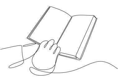 El ele tutuşmanın aralıksız çizdiği bir kitap. Beyazın Minimalist İllüstrasyonu İzole Edildi