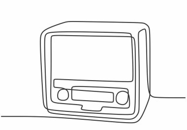 Tek Satırlık Sanat Radyosu. Minimalist Tasarımda Klasik Nesne Konsepti