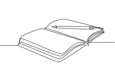 Aralıksız tek satır çizimiyle kaleme alınmış bir kitap. Okuma ve yazmayı vurgulayan eğitim kavramı.