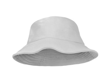 Beyaz tenli beyaz şapka