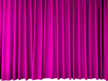 Mor perdeler, iç dekorasyon, arka plan..