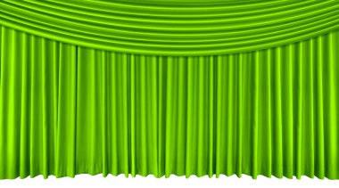 Yeşil perde, boş tiyatro, opera ya da sinema..