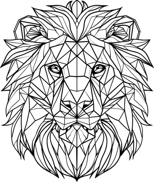 Yetişkinler için Boyama Kitabı Sayfası, Çoklu Satır ve Mandalas ile Zen Renklendirme Kitabı