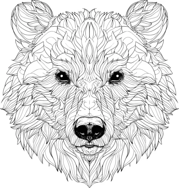 Renklendirme Sayfası, Kalın Çizgili Geometrik Hayvanlar