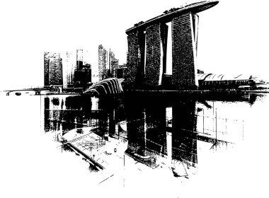 Singapur 'un Akıllı Şehir Skyline' ı, Teknolojik Hatlar