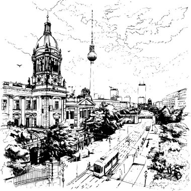 Berlin 'in Sanatsal Siyah ve Beyaz Çizimi, Amblematik Tarz