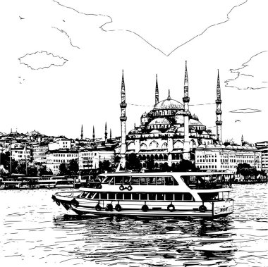 İstanbul 'un Siyah ve Beyaz Hat Sanatı, Basit Tasarım