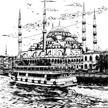 İstanbul 'un Siyah ve Beyaz Hat Sanatı, Basit Tasarım