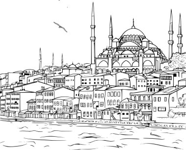 Binalı Şehir Peyzajı, İstanbul Şehir Basitliği