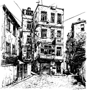 Kentsel İstanbul Binaları, Şehir Büyüsü Çizimi