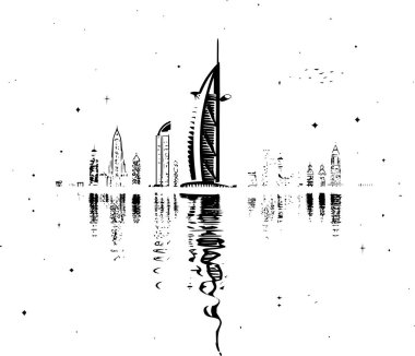 Dubai 'nin Silueti, İkonik ve Dramatik