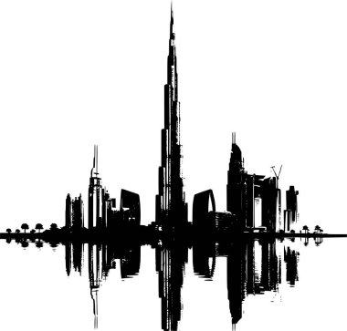 Dubai 'nin Minimalist Çizgi Kalite Tasarımı, Temiz ve Basit