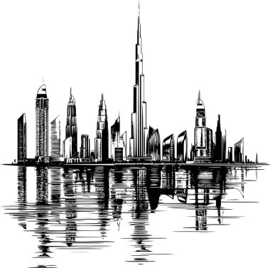 Dubai şehrinin Siyah ve Beyaz Çizgileri, Ebedi Cazibe