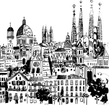 Barcelona Binaları 'nın ufuk çizgisi, Minimalist Zarafet