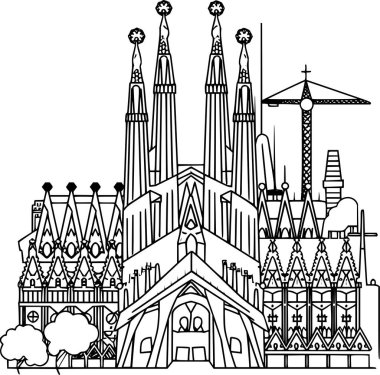 Barcelona 'nın Minimalist Çizgi Kalite Tasarımı, Temiz ve Basit