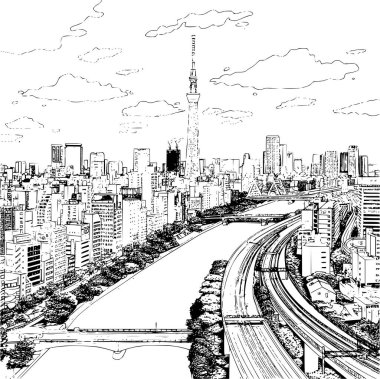 Tokyo Minimal Illustration, Tokyo 'nun Asgari Çizgileri