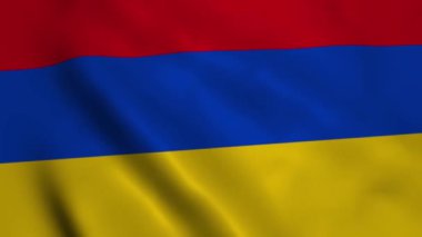 Ermenistan Bayrağı, Ermenistan Bayrağı, Ermenistan Bayrağı Dalgalanan Animasyon, Ermenistan Bayrağı 4K Görüntüleri
