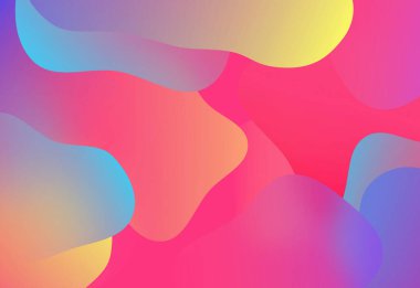 Sıvı akışı arka planı. Akışkan dalga deseni. Dalgalarla soyut renkli arkaplan