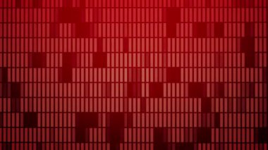 Koyu kırmızı kareler soyut modern geometrik teknoloji arka planı. Arkaplan dokusu için kırmızı duvar soyut