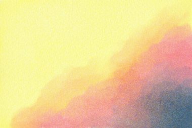 fondo abstracto de acuarela, variopinto, en papel grunge, con textura amarillo, rosa, azul, rojo, pastel, brillante, para diseo, vaco, poroso,aspero, concreto, papel, tarjeta, ruido, bandera web. da festivo clipart
