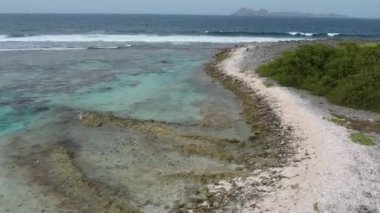 Plajın havadan görünüşü