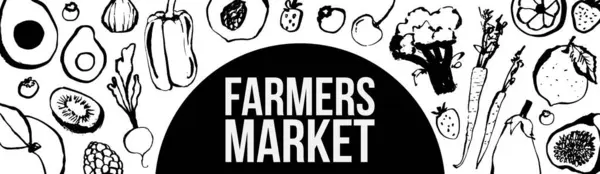 Sağlıklı besin vektörü çizimi. Sebzeler elle çizilmiş. Organik ürünler seti. Çiftlik marketi gıda koleksiyonu. Biber, brokoli, bezelye, avokado, kiraz, incir, havuç eskizi