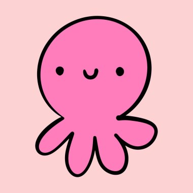 Çocuk tişörtleri için şirin uzaylıların renkli karalaması. El çizimi sanat karikatürü vektör çizimi.