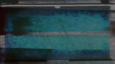 4K VHS Dijital Gürültü Örtüsü Video Efekti