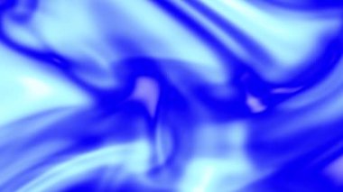 Akışkan Arkaplan Mavi Döngü Canlandırması 4K Üstüste Görüntü Efekti