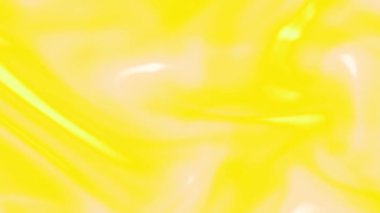Sıvı Arkaplan Sarı Döngü Canlandırması 4K Üstüste Görüntü Efekti