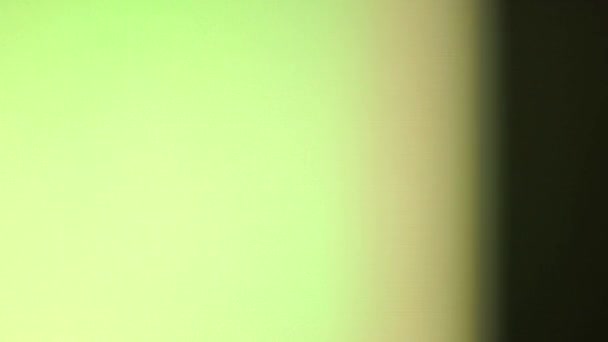 Mehrfarbiges Licht Leckt Bokeh Überlagert Videoeffekt — Stockvideo