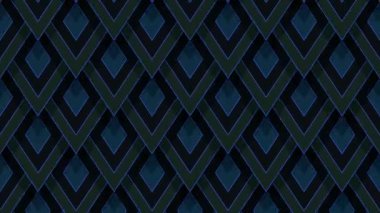 Dark Geometric Diamond Desenli Arkaplan Canlandırması 4K Üstüste Görüntü Efekti