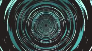 Hipnotik Sarmal Hareket Arkaplanı, Fütürist Tünel Görme Animasyonu