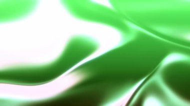 Canlı Yeşil Saten Dalga Arkaplanı, Sıvı Yeşil Hareket DokusuName