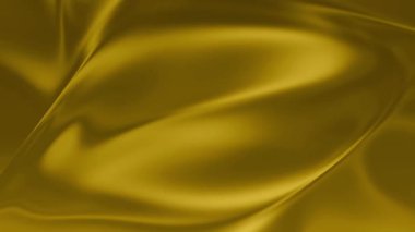 Zarif Altın Saten Arkaplan, Pürüzsüz Altın İpek Animasyon