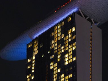 Marina körfezi kumlarının dış tasarımı.