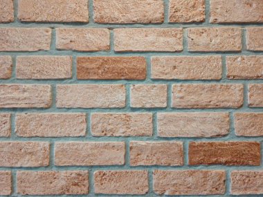 Tuğla duvara yakın çekim.