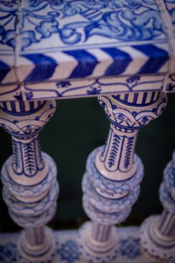 İspanya Meydanı (Plaza de Espana), Sevilla, İspanya. 5 Ocak 2022.