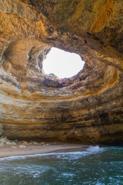 Benagil caves in Algarve Portugal. October 11, 2023. clipart