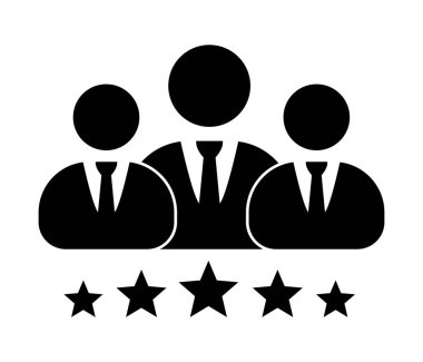 Premium üyeleri simgesi, basit vektör tasarımı, VIP kullanıcı imzası, özel kullanıcı simgesi