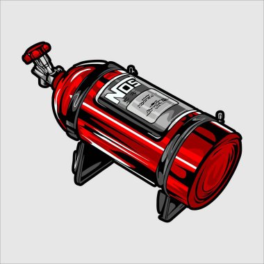 Otomotiv yedek parça illüstrasyon tasarımı