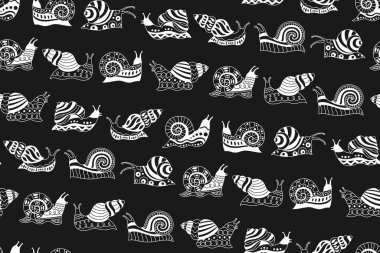 Süslü sümüklü sümüklü sümüklü böcek. Soyut işlemeyi tekrarla doğrusal soyut yumuşakça arkaplan. Pankart, broşür, kartpostal, reklam, davetiye vektörü için sonsuz tasarım