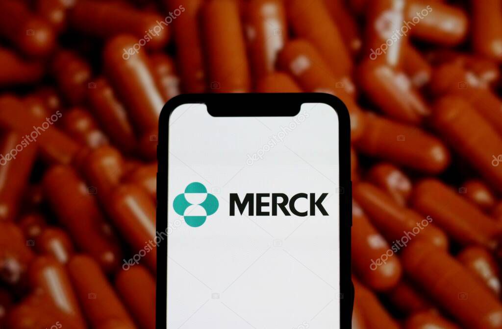 In this photo The logo of Merck and Co, Inc.Merck is an American multinational pharmaceutical company. Indonesia - May 18th 2024