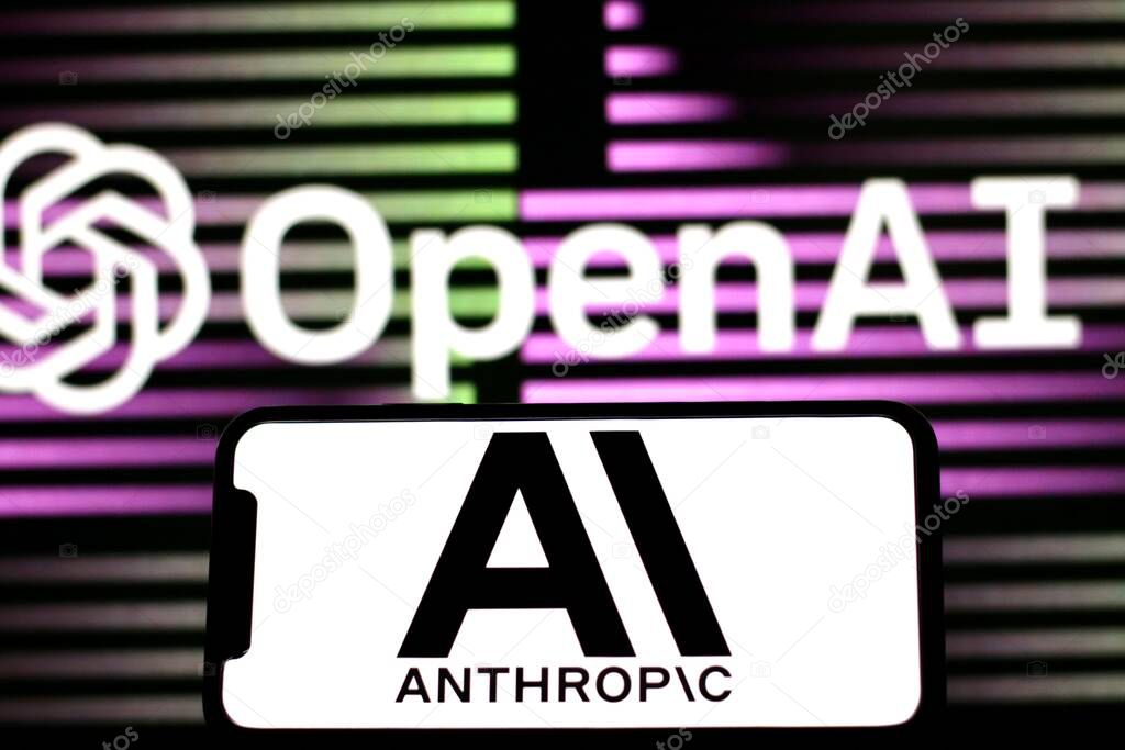 INDONESIA - MAY 30TH, 2024: In this photo illustration,the logo of Anthropic PBC is a US-based artificial intelligence startup, is displayed on a smartphone screen