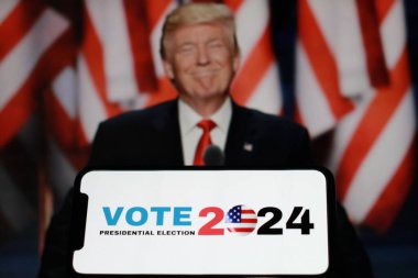 2024 Amerikan başkanlık seçimi, Donald Trump 'ın konuşma yapması 