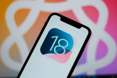 Elma uygulaması amblemini akıllı telefon ekranlı kapat