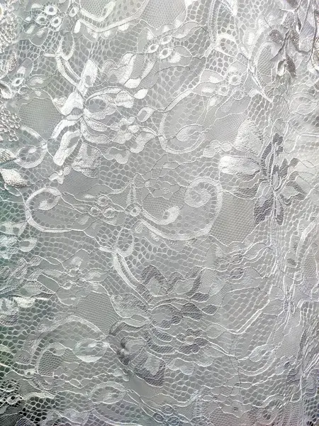 Gelinliğin desenli beyaz dantelli kumaşı makro ekran arka plan duvar kağıdı beyaz kumaş dantel tekstil