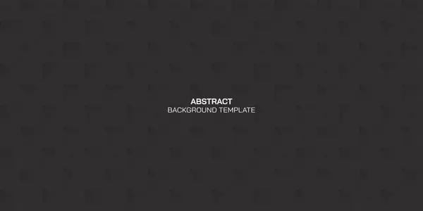 マットブラックメタルシートバックグラウンドベクターイラストのシームレス3D幾何学ホールパターン — ストックベクタ
