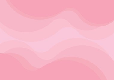 Kapak, reklam, bayrak, web, sayfa, kart, selamlama, iniş, etiket ve promosyon için kopyalama alanı içeren pembe eğri katmanları konsepti .